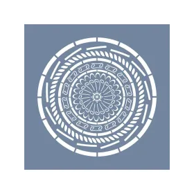 EHML15 Mandala Desen Stencil 60x60cm