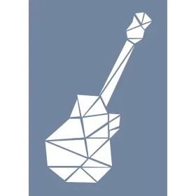 EHMZ01 Gitar Desen Stencil 25x35cm