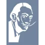 EHS04 Salvador Dali Desen Stencil 21x30cm