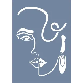 EHS10 Sanatsal Desen Stencil 25x35cm