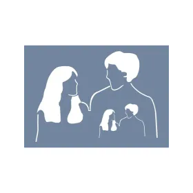 EHSG01 Sevgili Desen Stencil 25x35cm
