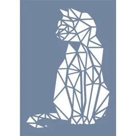 EHVH11 Kedi Desen Stencil 25x35cm