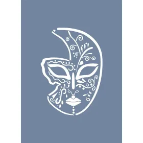 EHYB23 Maske Desen Stencil 25x35cm