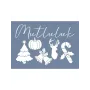 EHYB24 Mutluluk Desen Stencil 21x30cm