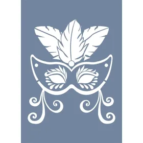 EHYB28 Maske Desen Stencil 25x35cm