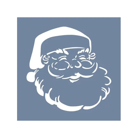 EHYB47 Noel Baba Desen Stencil 20x20cm