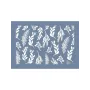 EHYB65 Zeytin Dalı Desen Stencil 25x35cm