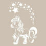 Pony At AS460 A4 Stencil