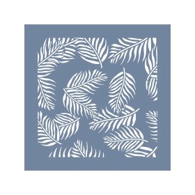 EHB55 Yaprak Stencil 20x20cm