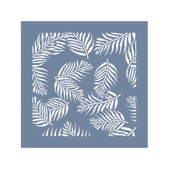EHB55 Yaprak Stencil 60x60cm