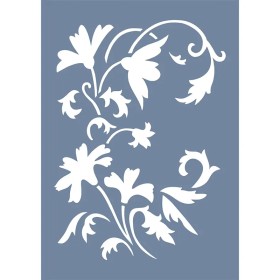 EHB81 Çiçek Stencil 25x35cm