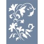 EHB81 Çiçek Stencil 25x35cm