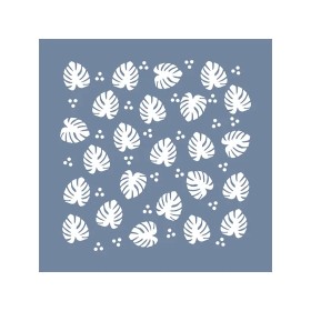 EHB93 Yaprak Stencil 40x40cm