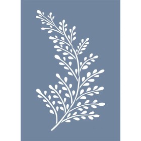 EHB168 Yaprak Dalı Stencil 25x35cm