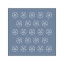EHB195 Geometrik Desen Stencil 20x20cm