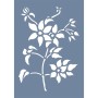 EHB201 Çiçek Stencil 25x35cm