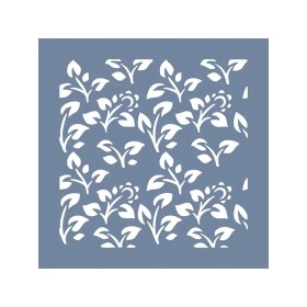 EHB224 Çiçek Desen Stencil 60x60cm