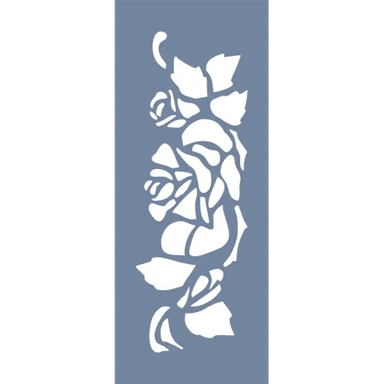 EHB236 Çiçek Stencil 10x25cm