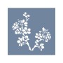 EHB248 Çiçek Stencil 20x20cm