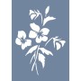 EHB250 Çiçek Stencil 25x35cm