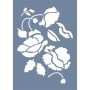 EHB261 Çiçek Stencil 21x30cm