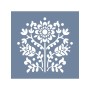 EHB271 Floral Desen Stencil 60x60cm