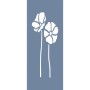 EHB273 Çiçek Stencil 10x25cm