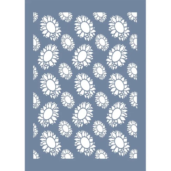 EHB280 Güneş Çiçeği Stencil 21x30cm
