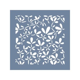 EHB282 Yaprak Desenli Stencil 60x60cm