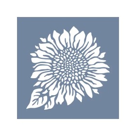 EHB285 Çiçek Stencil 40x40cm