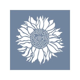 EHB286 Çiçek Stencil 60x60cm