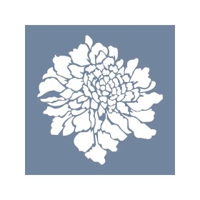 EHB307 Çiçek Stencil 45x45cm