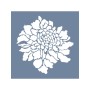 EHB307 Çiçek Stencil 45x45cm