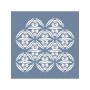 EHBL22 Geometrik Desen Stencil 45x45cm