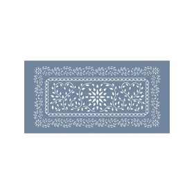 EHBR12 Floral Geometrik Stencil 20x40cm