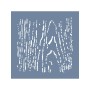 EHDD25 Ahşap Desen Stencil 40x40cm