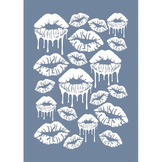 EHDD37 Dudak Stencil 25x35cm