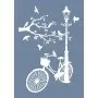EHDK03 Sokak Bisikleti Stencil 25x35cm