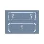 EHDK05 Dekoratif Kilit Stencil 25x35cm
