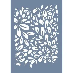 EHFL32 Soyut Desen Stencil 21x30cm