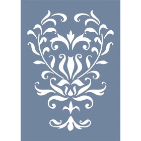 EHFL37 Floral Desen Stencil 21x30cm