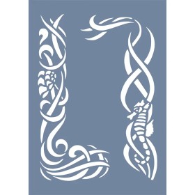 EHFL39 Denizatı Stencil 25x35cm