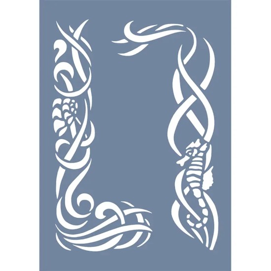 EHFL39 Denizatı Stencil 25x35cm
