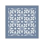 EHFL41 Geometrik Floral Stencil 20x20cm