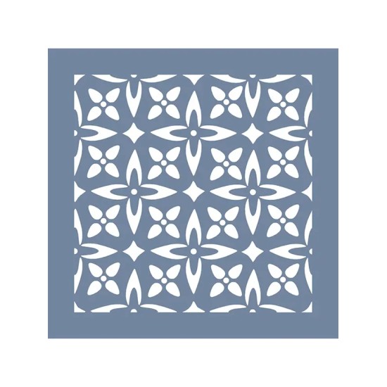 EHFL41 Geometrik Desen Stencil 40x40cm