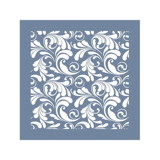 EHFL42 Floral Desen Stencil 60x60cm