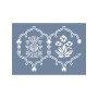 EHFL46 Floral Desen Stencil 21x30cm