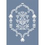 EHFL47 Floral Desen Stencil 25x35cm