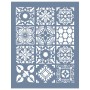 EHFY62 Geometrik Desen Stencil 35x45cm