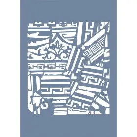 EHFY64 Geometrik Desen Stencil 21x30cm